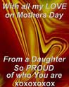 From a Daughter So PROUD of who you are Free Ecard