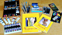 Dr. Martins water colors